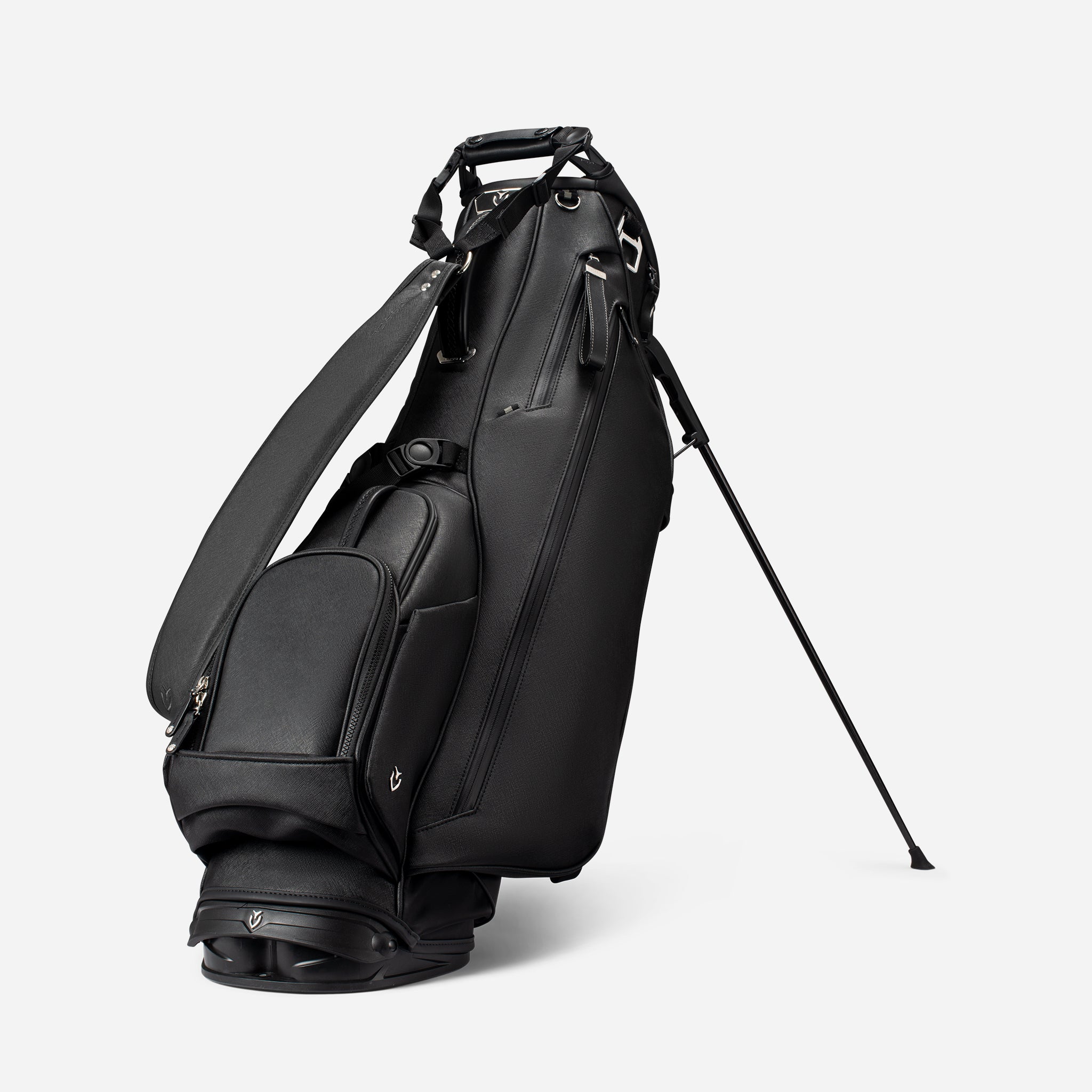 VESSEL ベゼル 正規品 スタンドバック　LITE LUX Black Lux Stand Bag | Luxury Golf Bags