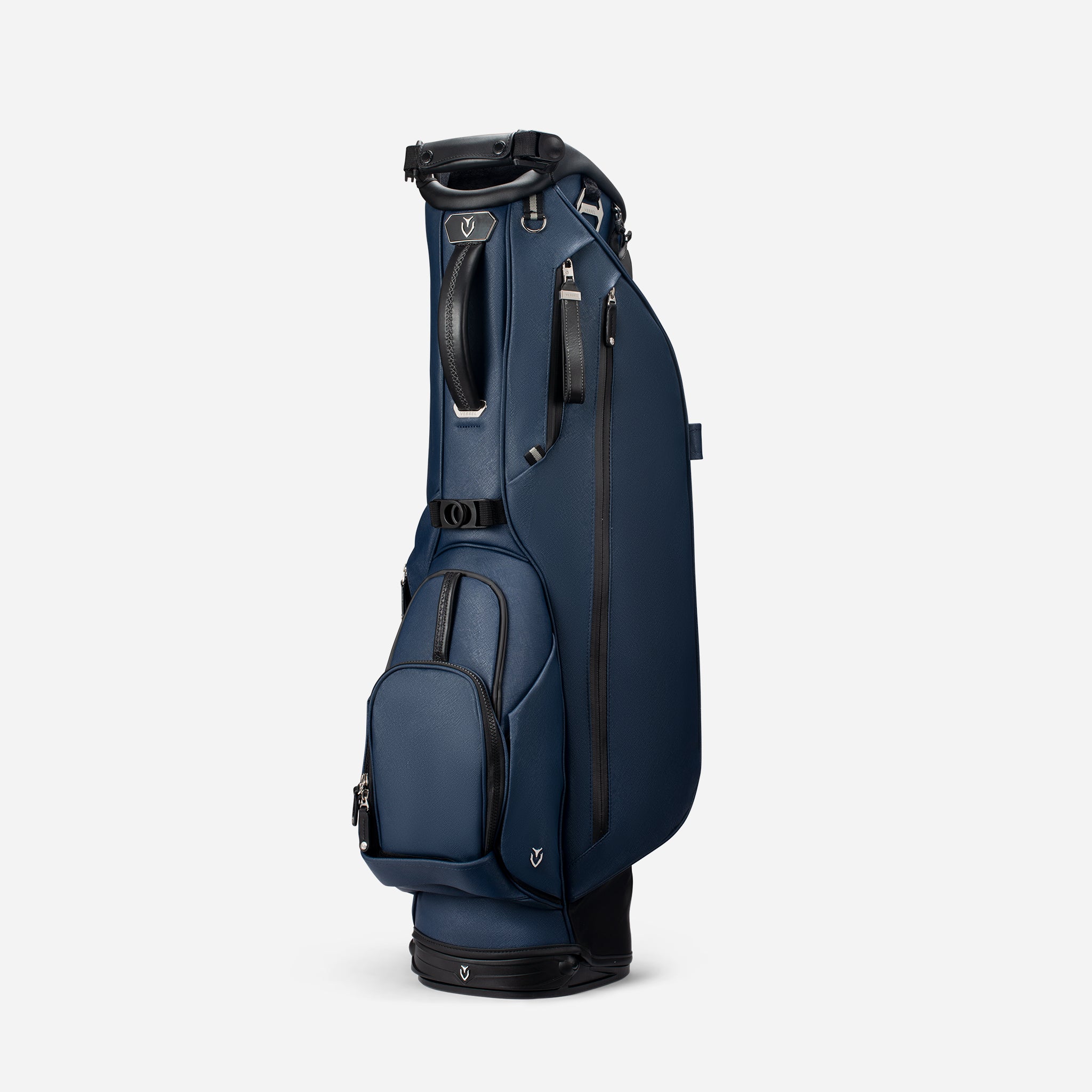 VESSEL VLS LUX スタンドキャディバッグ ネイビー Lux Stand Bag | Luxury Golf Bags